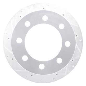 DFC® - Premium Drilled and Slotted Rear Driver Side Brake Rotor