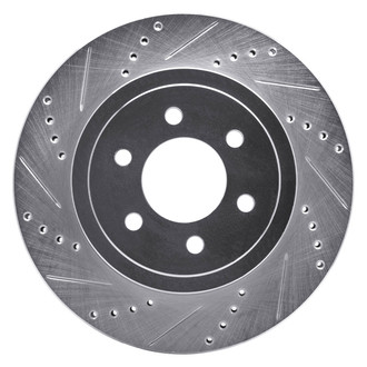 DFC® - Premium Drilled and Slotted Front Driver Side Brake Rotor
