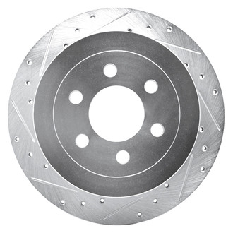 DFC® - Premium Drilled and Slotted Rear Driver Side Brake Rotor