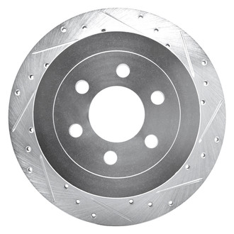 DFC® - Premium Drilled and Slotted Rear Passenger Side Brake Rotor