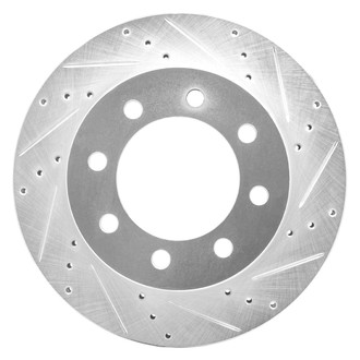 DFC® - Premium Drilled and Slotted Front Passenger Side Brake Rotor