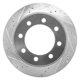 DFC® - Premium Drilled and Slotted Rear Driver Side Brake Rotor
