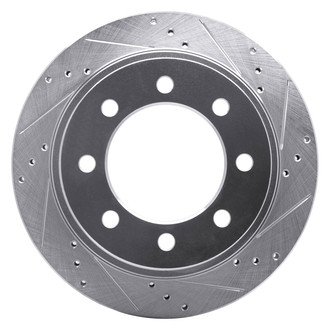 DFC® - Premium Drilled and Slotted Rear Passenger Side Brake Rotor