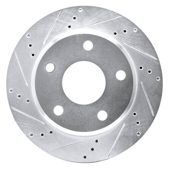 DFC® - Premium Drilled and Slotted Front Driver Side Brake Rotor