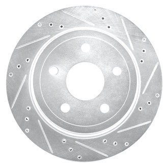DFC® - Premium Drilled and Slotted Rear Driver Side Brake Rotor