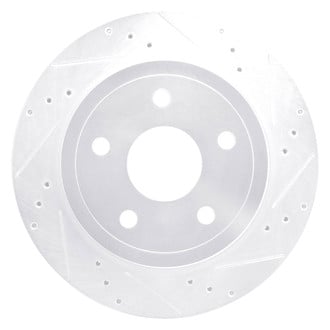 DFC® - Premium Drilled and Slotted Rear Passenger Side Brake Rotor