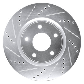 DFC® - Premium Drilled and Slotted Front Driver Side Brake Rotor