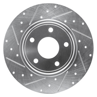 DFC® - Premium Drilled and Slotted Rear Driver Side Brake Rotor