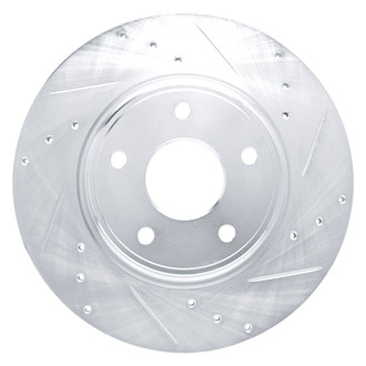 DFC® - Premium Drilled and Slotted Rear Passenger Side Brake Rotor