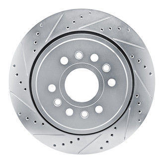 DFC® - Premium Drilled and Slotted Rear Driver Side Brake Rotor