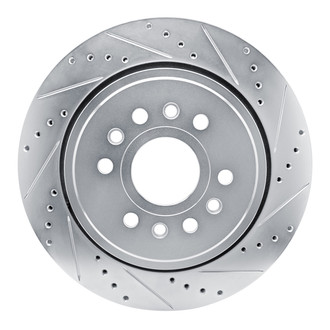 DFC® - Premium Drilled and Slotted Rear Passenger Side Brake Rotor