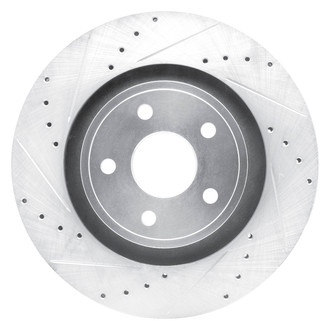 DFC® - Premium Drilled and Slotted Front Driver Side Brake Rotor
