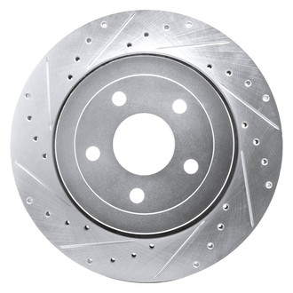 DFC® - Premium Drilled and Slotted Rear Driver Side Brake Rotor
