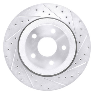 DFC® - Premium Drilled and Slotted Rear Passenger Side Brake Rotor