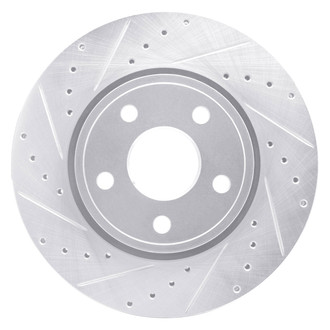 DFC® - Premium Drilled and Slotted Front Driver Side Brake Rotor