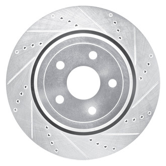DFC® - Premium Drilled and Slotted Rear Passenger Side Brake Rotor