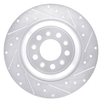 DFC® - Premium Drilled and Slotted Rear Passenger Side Brake Rotor