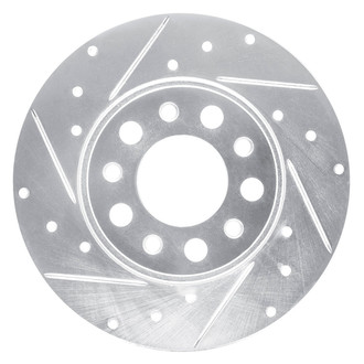 DFC® - Premium Drilled and Slotted Rear Driver Side Brake Rotor