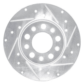DFC® - Premium Drilled and Slotted Rear Passenger Side Brake Rotor