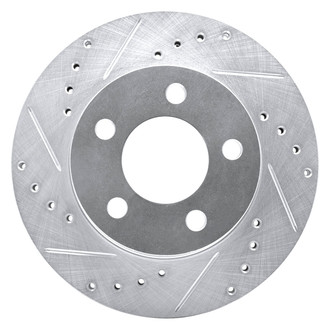 DFC® - Premium Drilled and Slotted Front Driver Side Brake Rotor