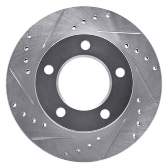 DFC® - Premium Drilled and Slotted Front Driver Side Brake Rotor