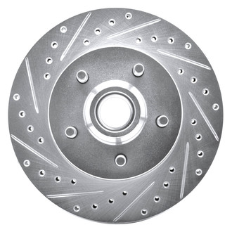 DFC® - Premium Drilled and Slotted Front Driver Side Brake Rotor
