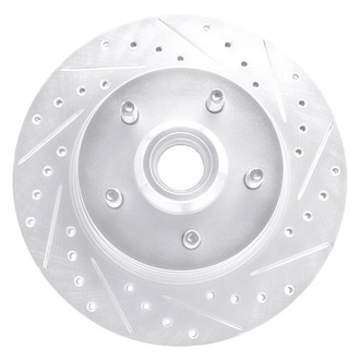 DFC® - Premium Drilled and Slotted Front Passenger Side Brake Rotor