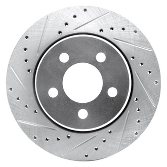 DFC® - Premium Drilled and Slotted Front Driver Side Brake Rotor
