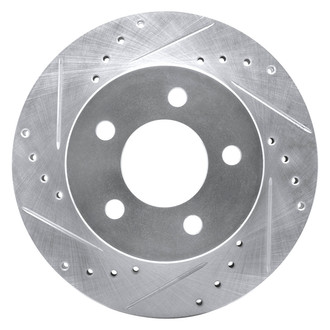 DFC® - Premium Drilled and Slotted Front Driver Side Brake Rotor