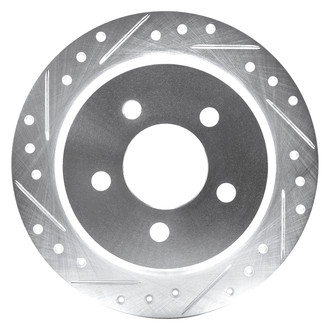 DFC® - Premium Drilled and Slotted Rear Driver Side Brake Rotor