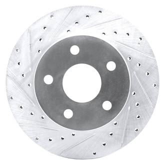 DFC® - Premium Drilled and Slotted Front Driver Side Brake Rotor