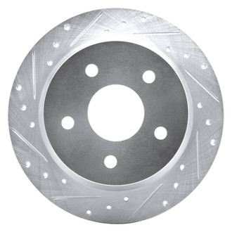 DFC® - Premium Drilled and Slotted Rear Driver Side Brake Rotor