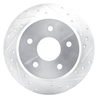 DFC® - Premium Drilled and Slotted Rear Passenger Side Brake Rotor