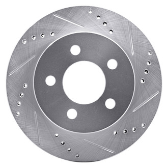 DFC® - Premium Drilled and Slotted Front Passenger Side Brake Rotor