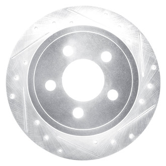 DFC® - Premium Drilled and Slotted Rear Passenger Side Brake Rotor