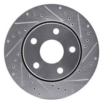 DFC® - Premium Drilled and Slotted Front Passenger Side Brake Rotor