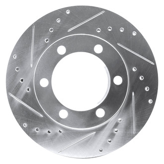 DFC® - Premium Drilled and Slotted Front Driver Side Brake Rotor