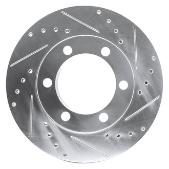 DFC® - Premium Drilled and Slotted Front Passenger Side Brake Rotor