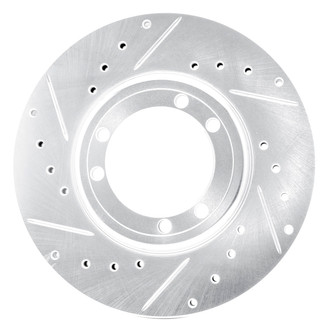 DFC® - Premium Drilled and Slotted Front Driver Side Brake Rotor