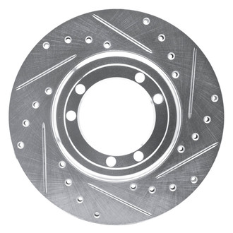 DFC® - Premium Drilled and Slotted Front Passenger Side Brake Rotor
