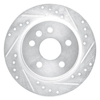 DFC® - Premium Drilled and Slotted Rear Passenger Side Brake Rotor