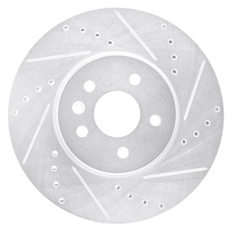 DFC® - Premium Drilled and Slotted Front Passenger Side Brake Rotor