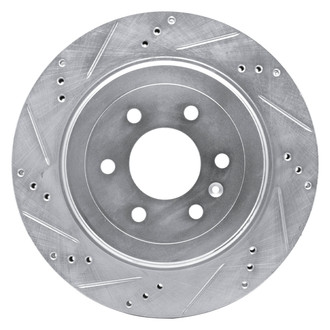 DFC® - Premium Drilled and Slotted Rear Driver Side Brake Rotor