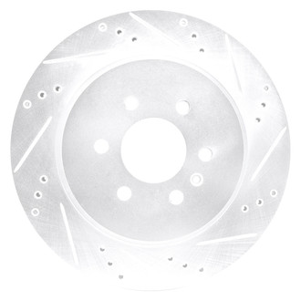 DFC® - Premium Drilled and Slotted Rear Passenger Side Brake Rotor