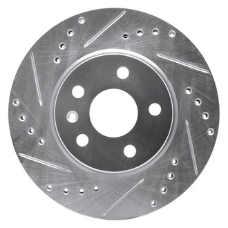 DFC® - Premium Drilled and Slotted Front Driver Side Brake Rotor