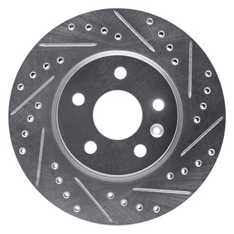 DFC® - Premium Drilled and Slotted Front Passenger Side Brake Rotor