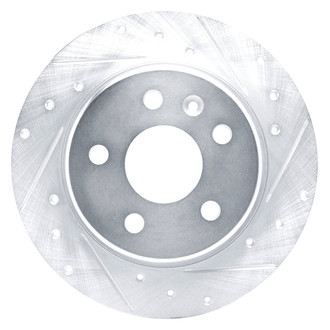 DFC® - Premium Drilled and Slotted Rear Passenger Side Brake Rotor
