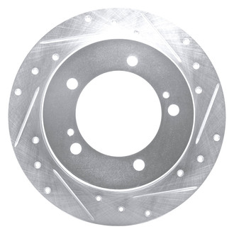DFC® - Premium Drilled and Slotted Front Driver Side Brake Rotor