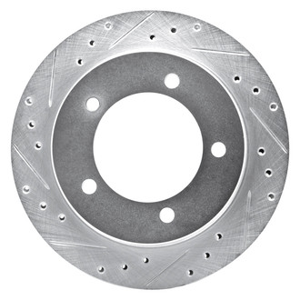 DFC® - Premium Drilled and Slotted Front Driver Side Brake Rotor