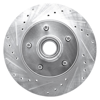 DFC® - Premium Drilled and Slotted Front Driver Side Brake Rotor